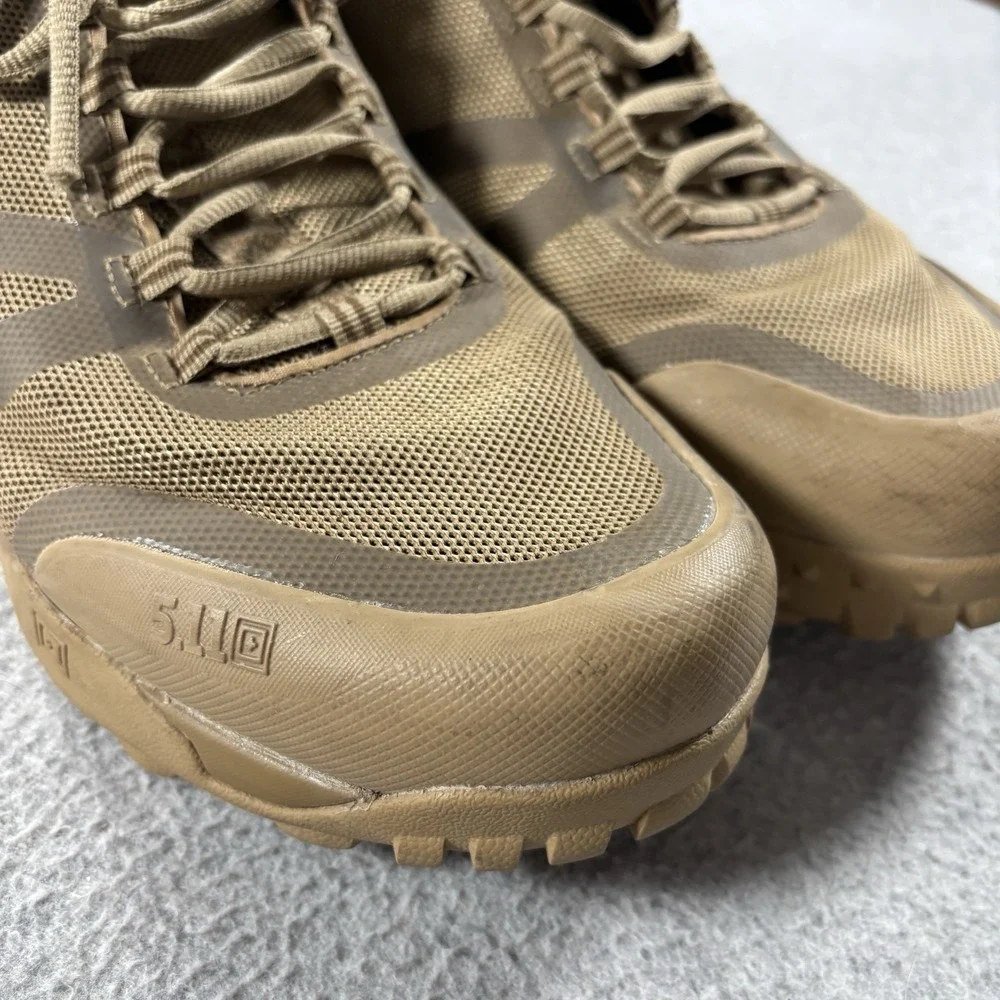 5.11 Tactical A/T Mid Boot 120 Coyote-R Hiking All Terrain Size 13